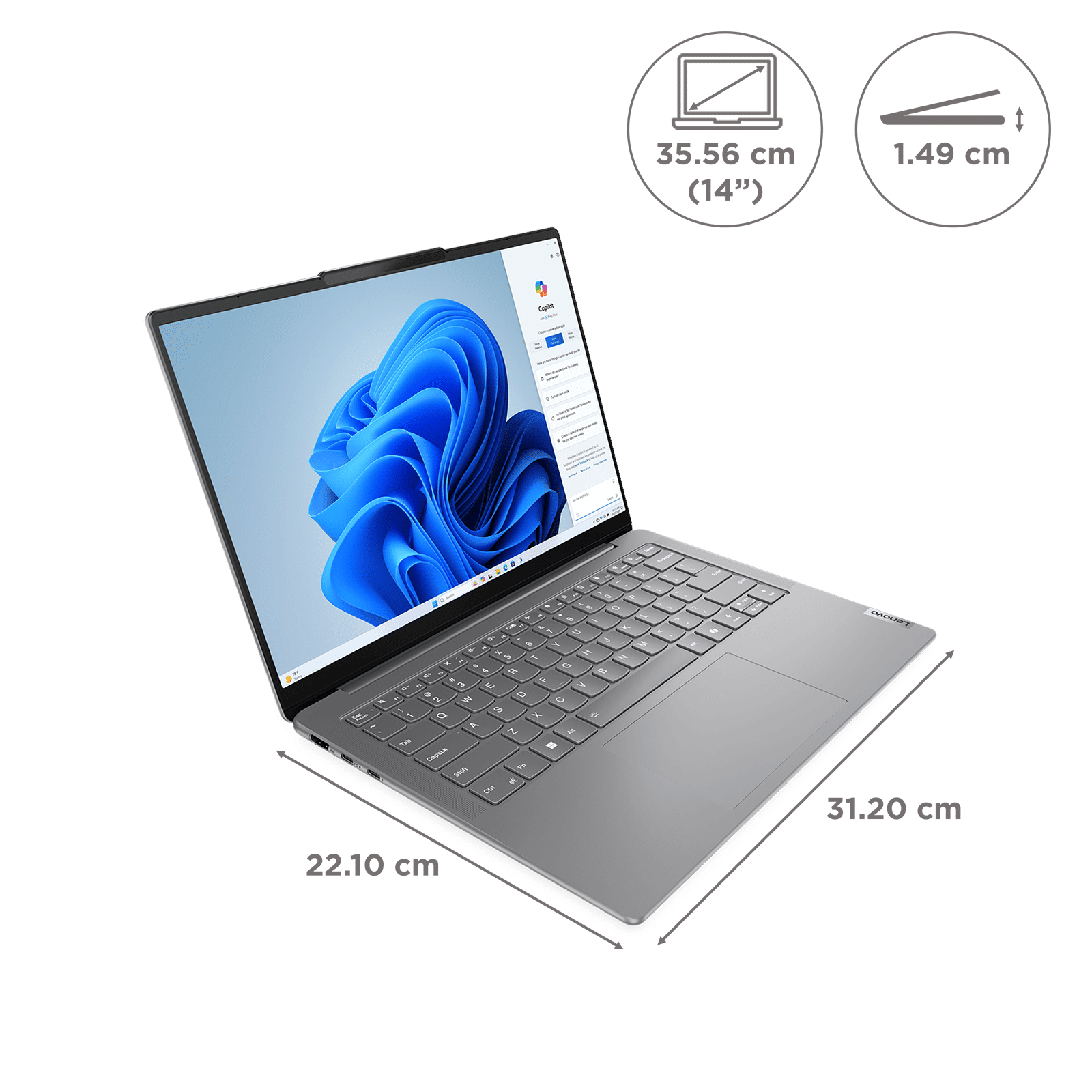 Buy Lenovo Yoga Slim 7 14IMH9 Intel Core Ultra 5 Laptop (16GB, 1TB